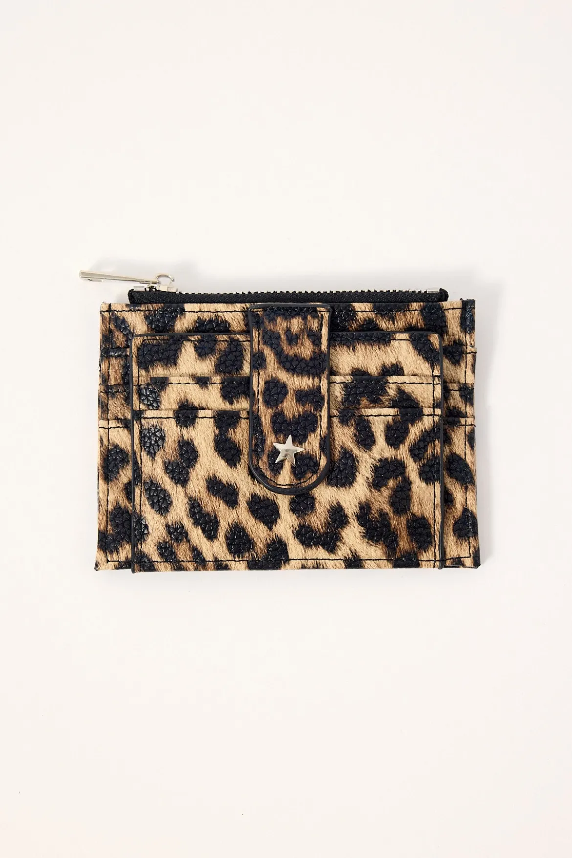 The Daisy Card Wallet Leopard