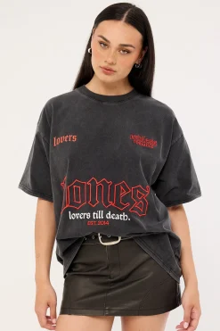 The Endless Tee Washed Black