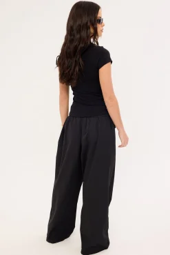 The Fall Double Waistband Cargo Pant Black