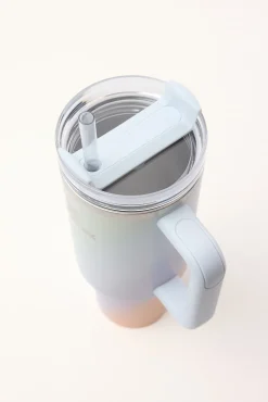 The Quencher H2.0 FlowState Tumbler 40oz Sunrise Spiral