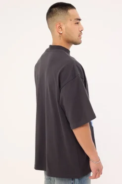 The Rock Final Boss Oversize Boxy Tee Faded Black