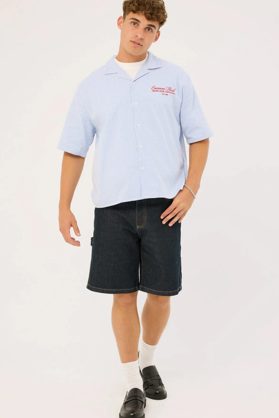 Thiago Carpenter Short Rinse Indigo