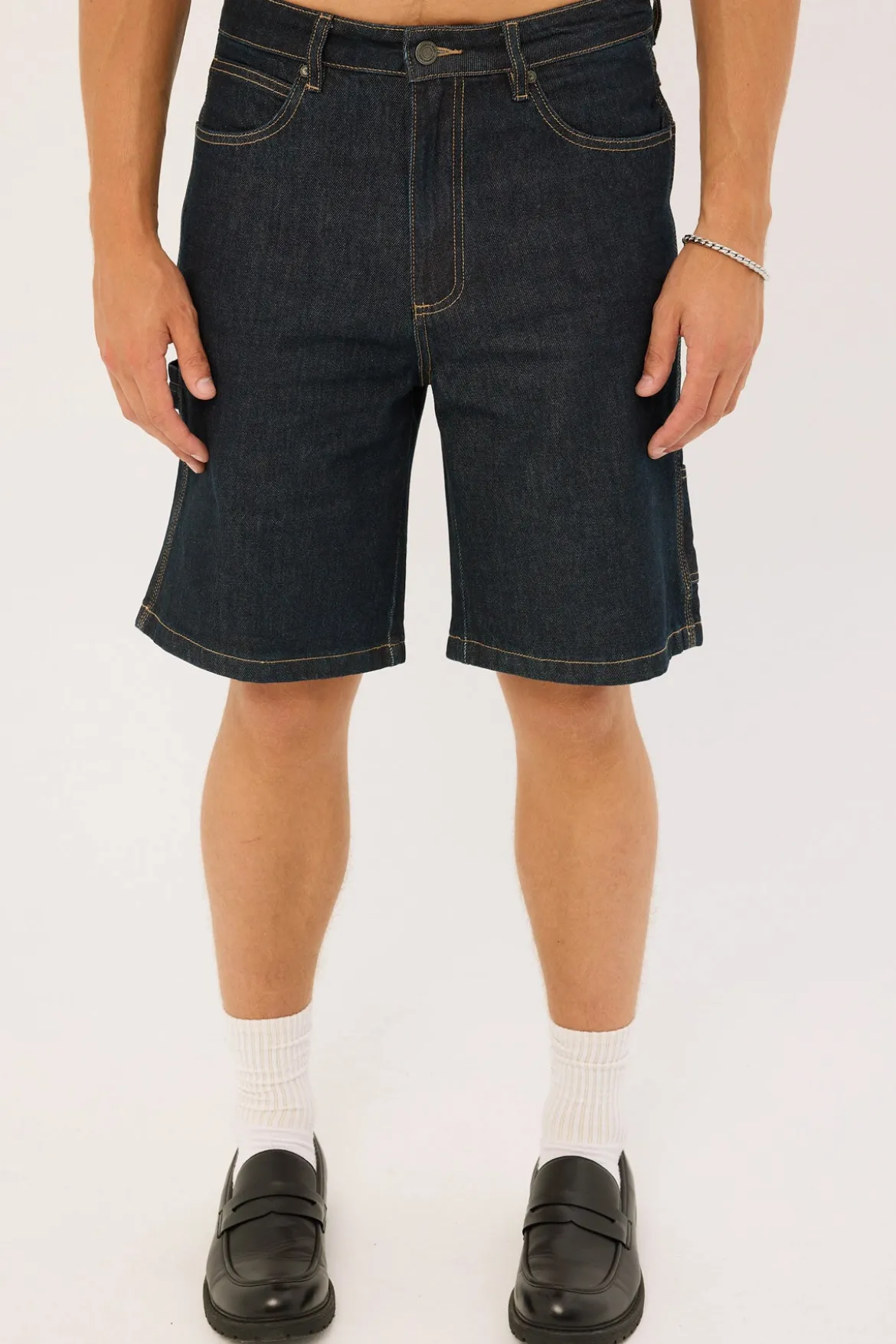 Thiago Carpenter Short Rinse Indigo