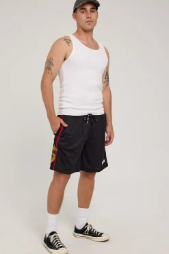 Thorn Mesh Short Black