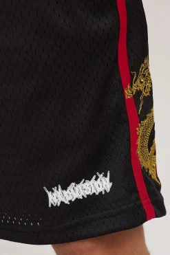 Thorn Mesh Short Black