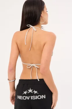 Thorn Reflective Bralette Grey