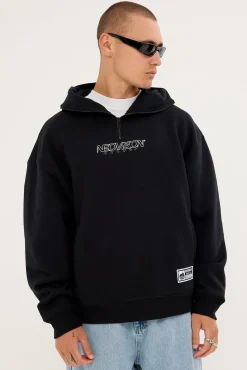 Thrash Masked Street Hoodie Black