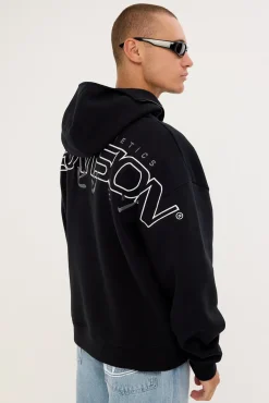 Thrash Masked Street Hoodie Black
