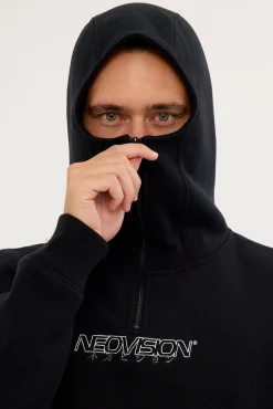 Thrash Masked Street Hoodie Black