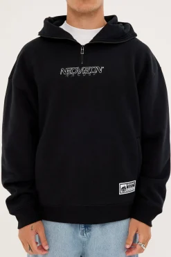 Thrash Masked Street Hoodie Black
