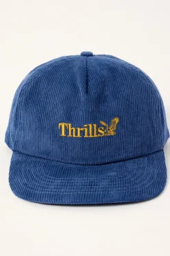 Thrills Workwear 5 Panel Cap Estate Blue