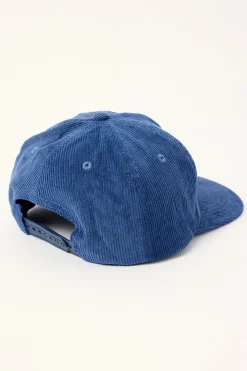 Thrills Workwear 5 Panel Cap Estate Blue