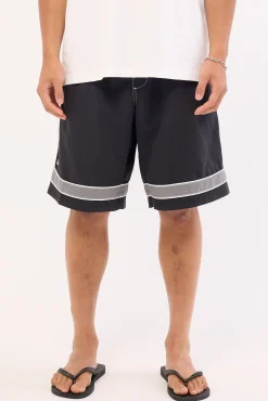 Throw On 2.0 Boardshort Black