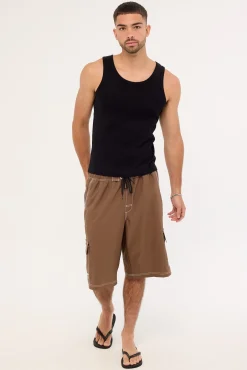 Throw on 3.0 Boardshort Mocha