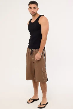 Throw on 3.0 Boardshort Mocha