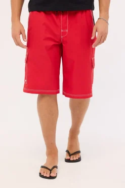 Throw On 3.0 Boardshort True Red