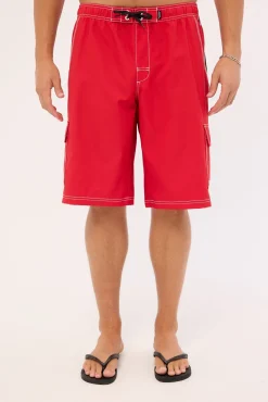 Throw On 3.0 Boardshort True Red