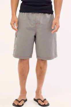 Throw On Boardshort Pewter