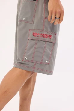 Throw On Boardshort Pewter