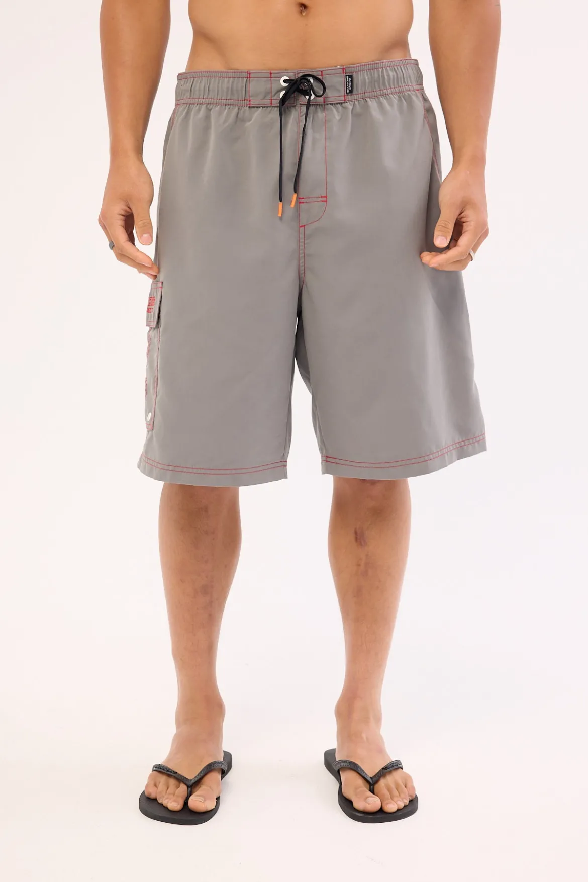 Throw On Boardshort Pewter