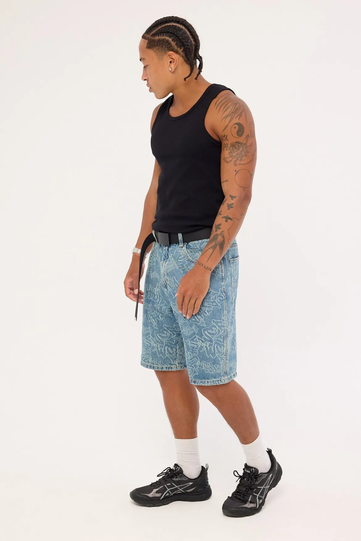 Throws Big Dawg Jean Short Rogue Blue