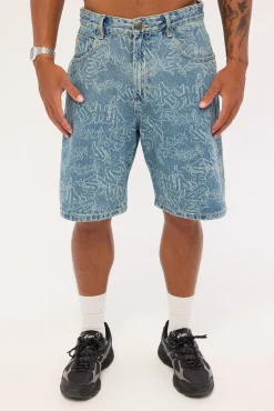 Throws Big Dawg Jean Short Rogue Blue