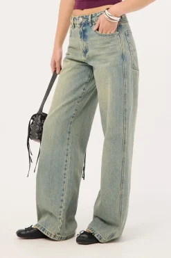 Throws Sweeper Jean Garbage Grimes Blue