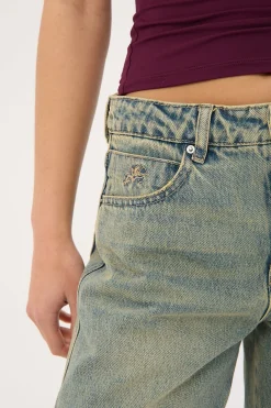 Throws Sweeper Jean Garbage Grimes Blue