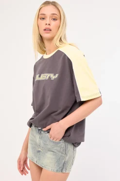 Timmy Target 220 Oversize Tee Carbon