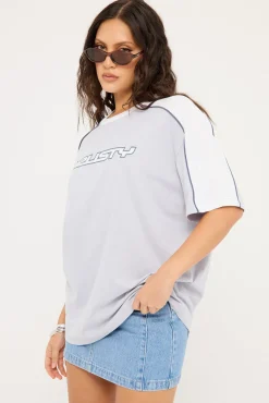 Timmy Target Oversize Tee Retro Blue