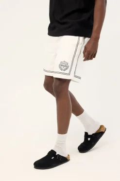 Token Elastic Waist Short White
