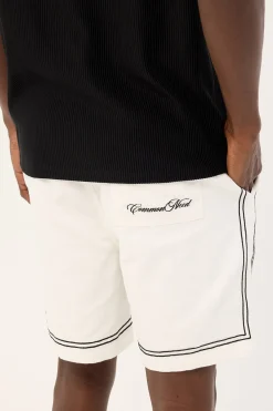 Token Elastic Waist Short White