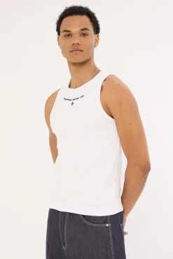 Tomb Restricted Singlet Tank White