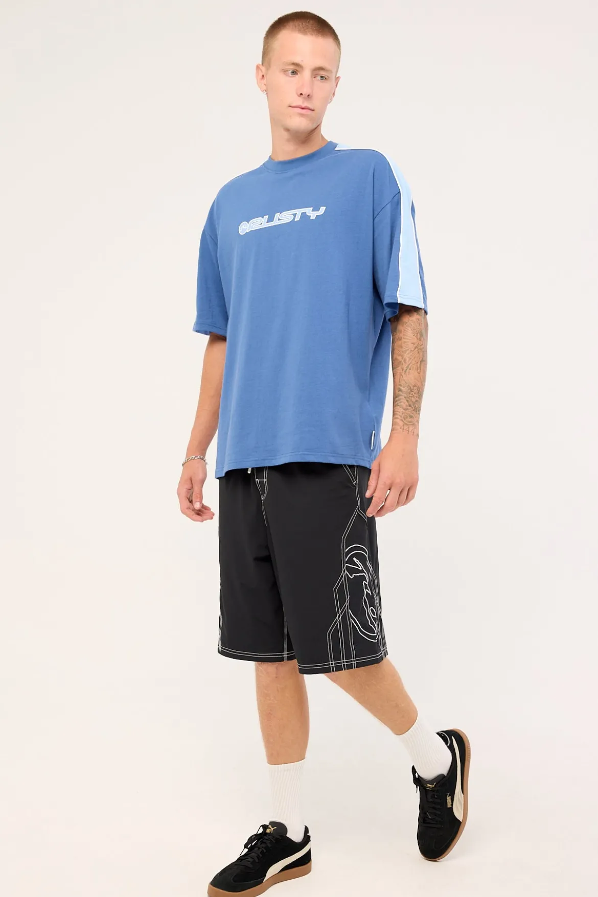 Tombstones Hybrid Waist boardshort Black