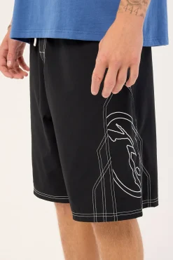 Tombstones Hybrid Waist boardshort Black