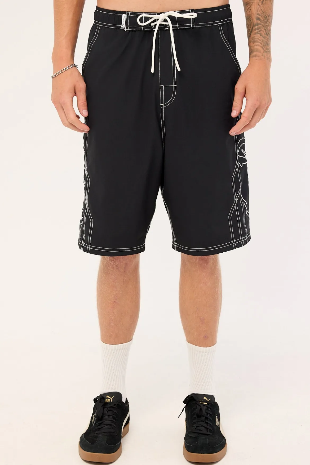 Tombstones Hybrid Waist boardshort Black