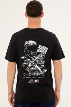 Tommy Hilfiger x Cadillac F1 Graphic Tee Black