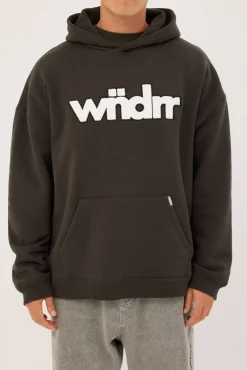 Tone Hood Sweat Faded Black