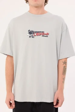 Tonkotsu Heavyweight Boxy Tee Grey
