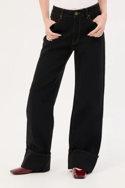 Top Model Jean Cuffed Onyx