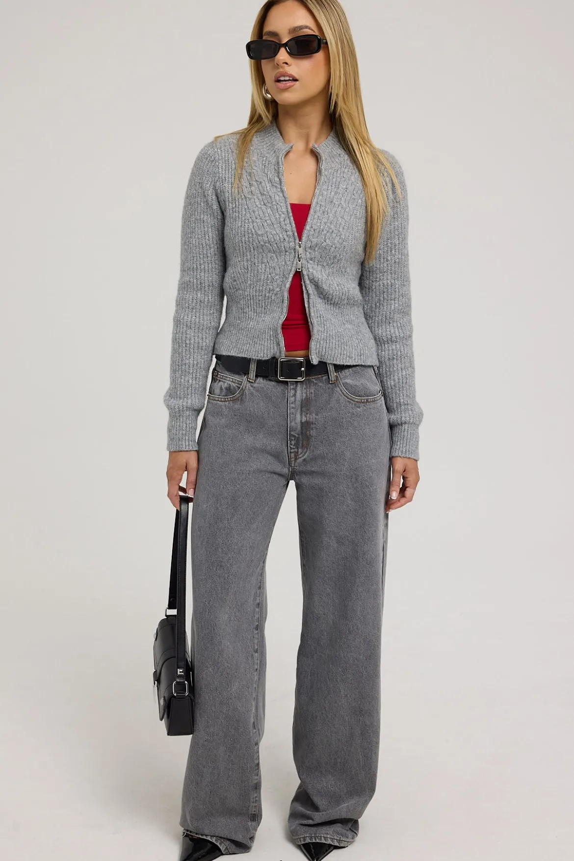 Top Model Jean Washed Grey