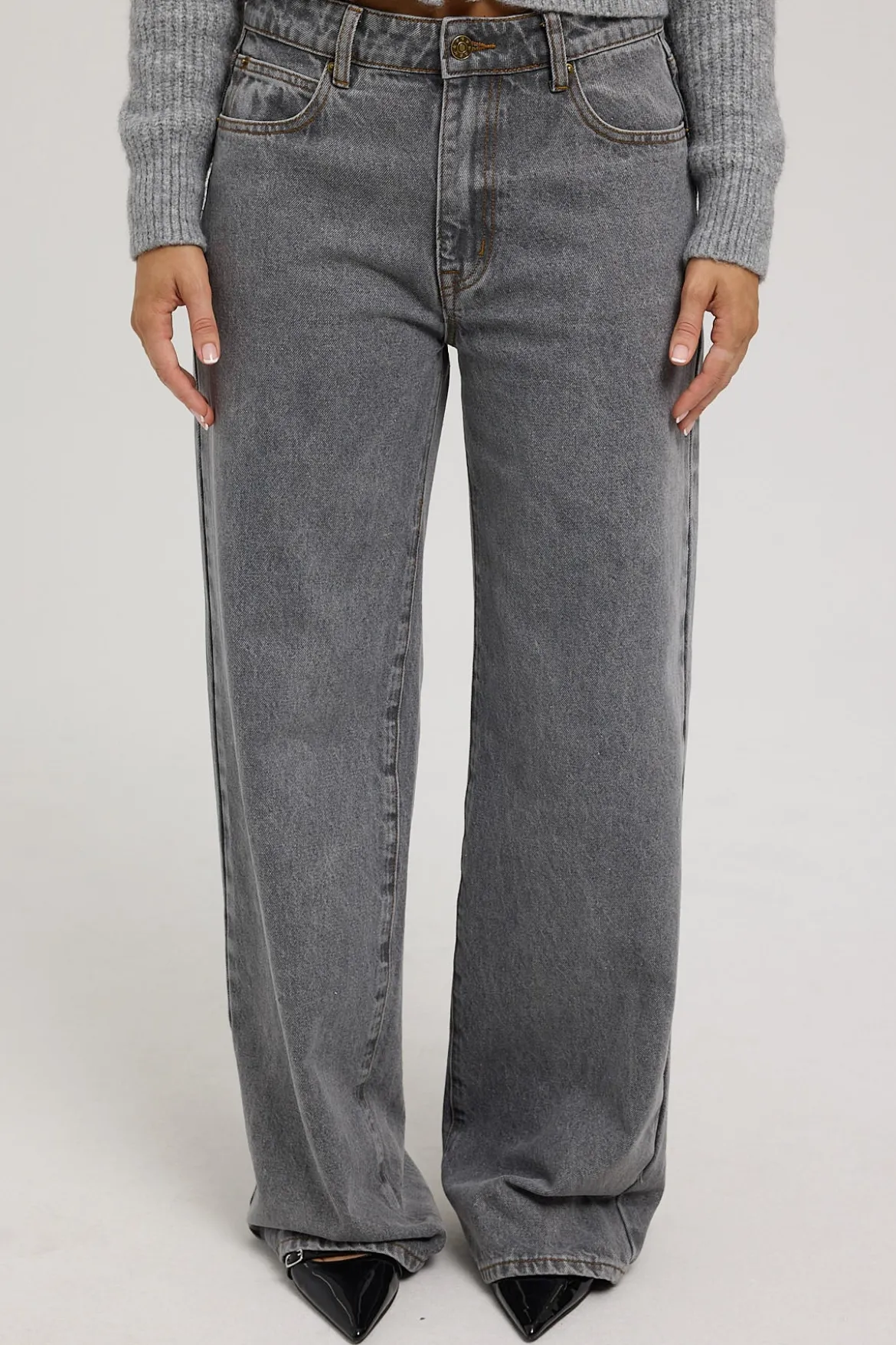 Top Model Jean Washed Grey