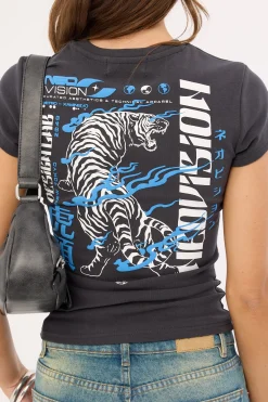 Tora Baby Tee Washed Black