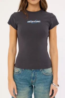 Tora Baby Tee Washed Black