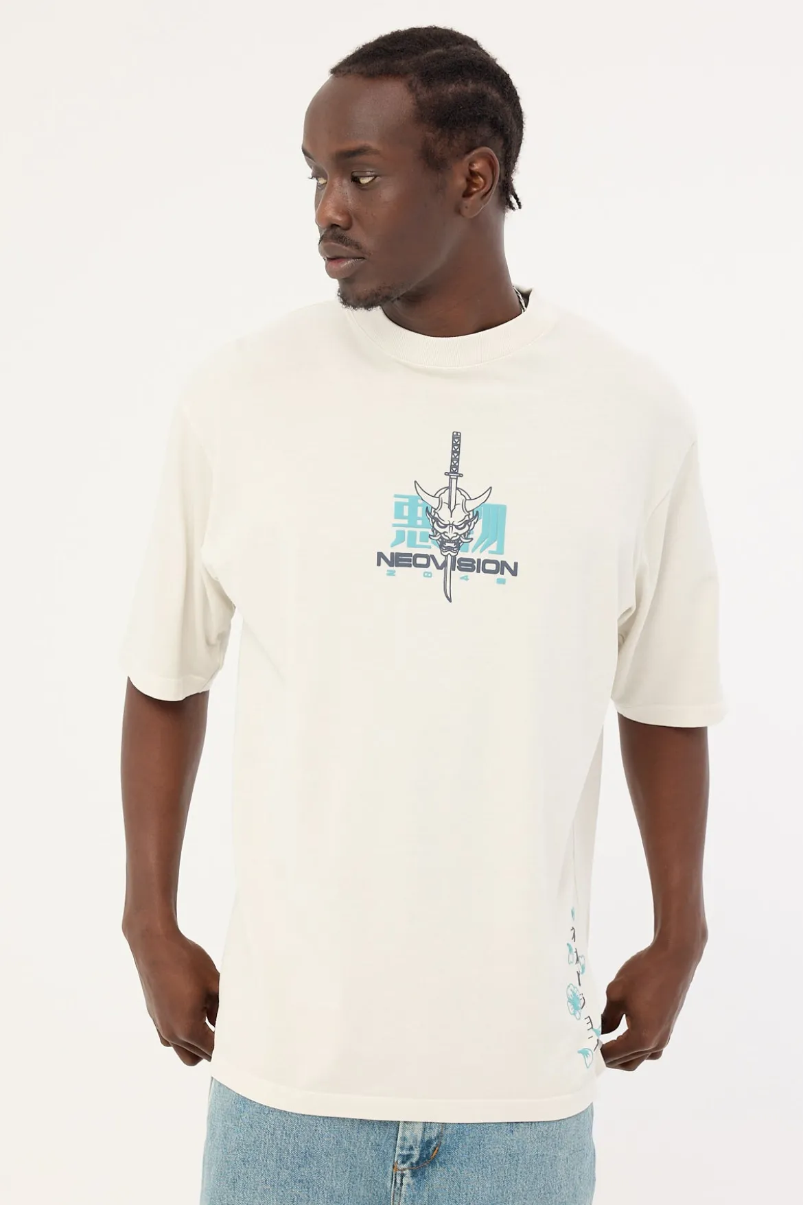Torii Street Super Heavy Tee Washed Grey Fog