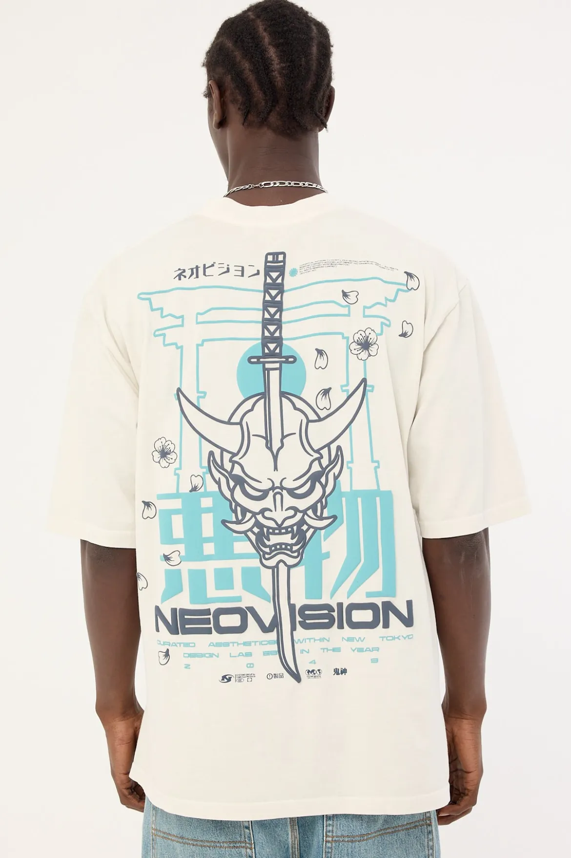 Torii Street Super Heavy Tee Washed Grey Fog