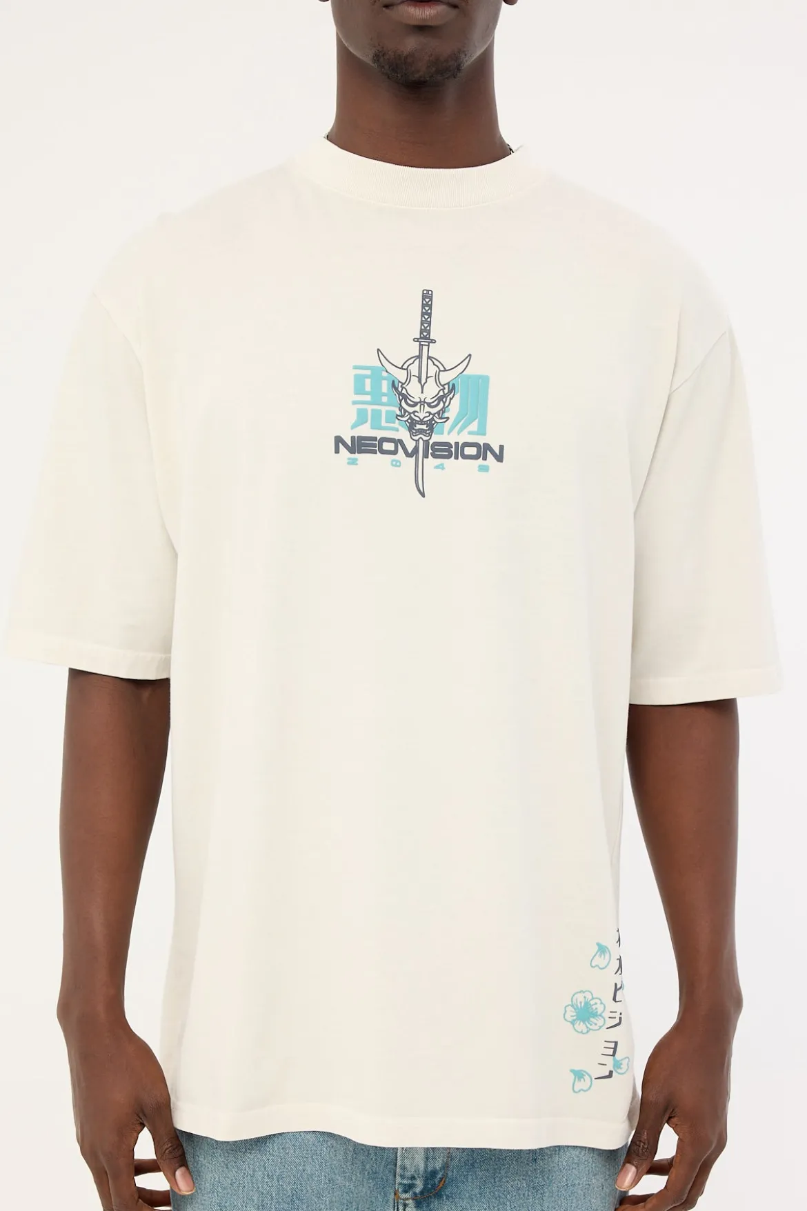 Torii Street Super Heavy Tee Washed Grey Fog