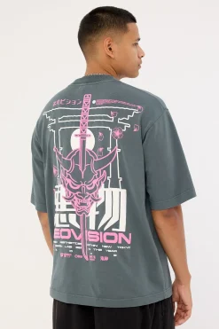 Torii Street Super Heavy Tee Dark Teal