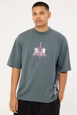Torii Street Super Heavy Tee Dark Teal