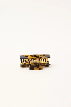 Tort Hair Claw Clip Brown